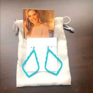 Kendra Scott Sophee Drop Earrings in Aqua